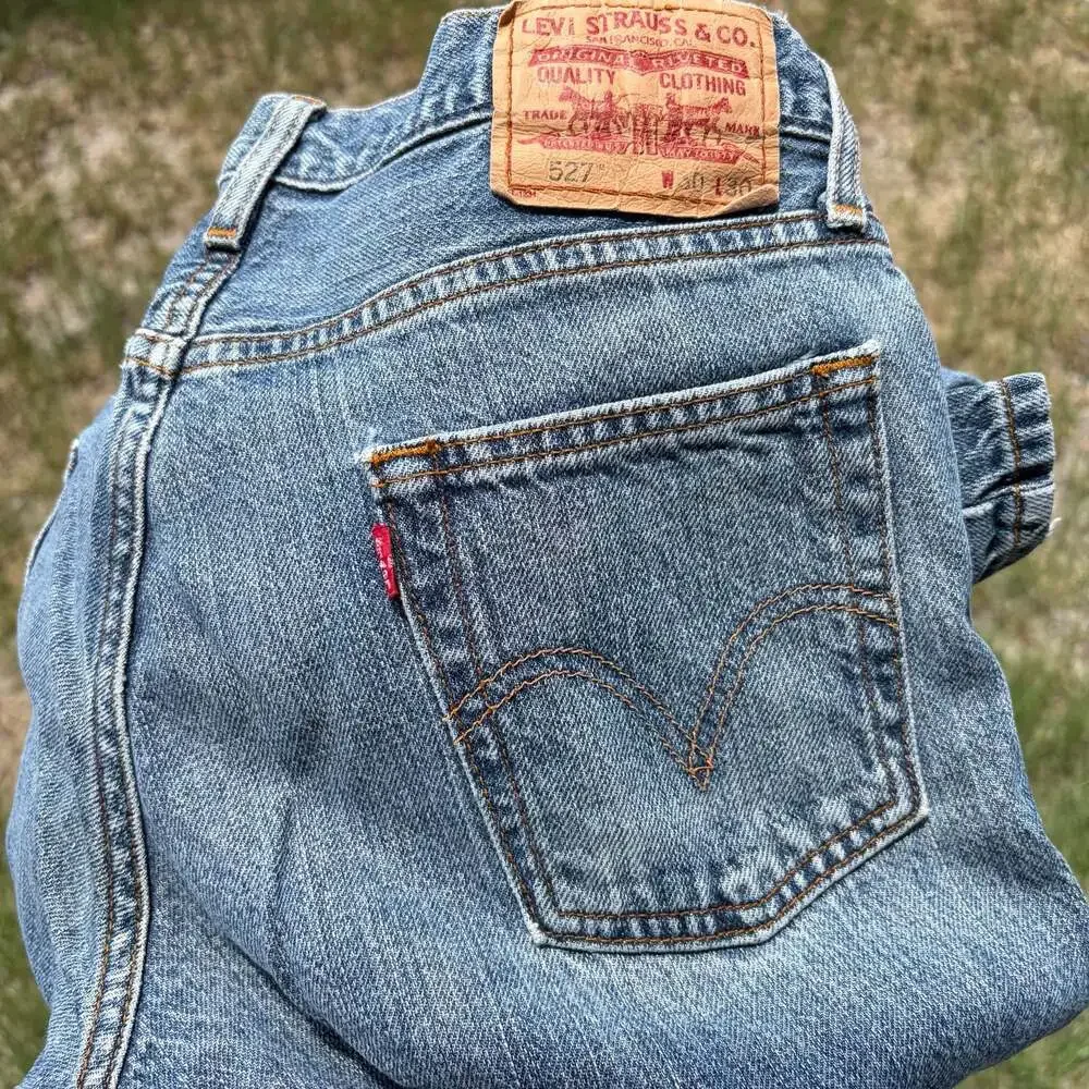 Levi's Low Boot Cut Y2K Blue Denim Jeans